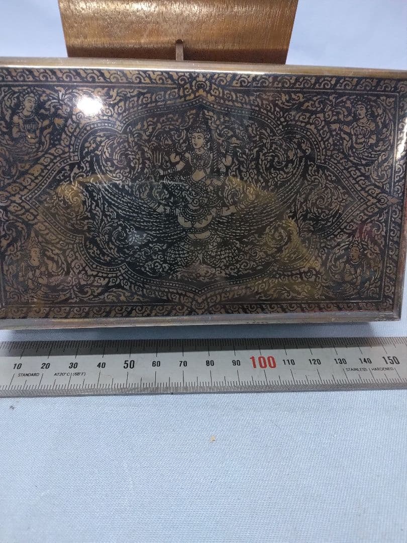 銀製品　タイ国有鉄道　銀製小物入れ　銀製煙草入れ　アンティーク