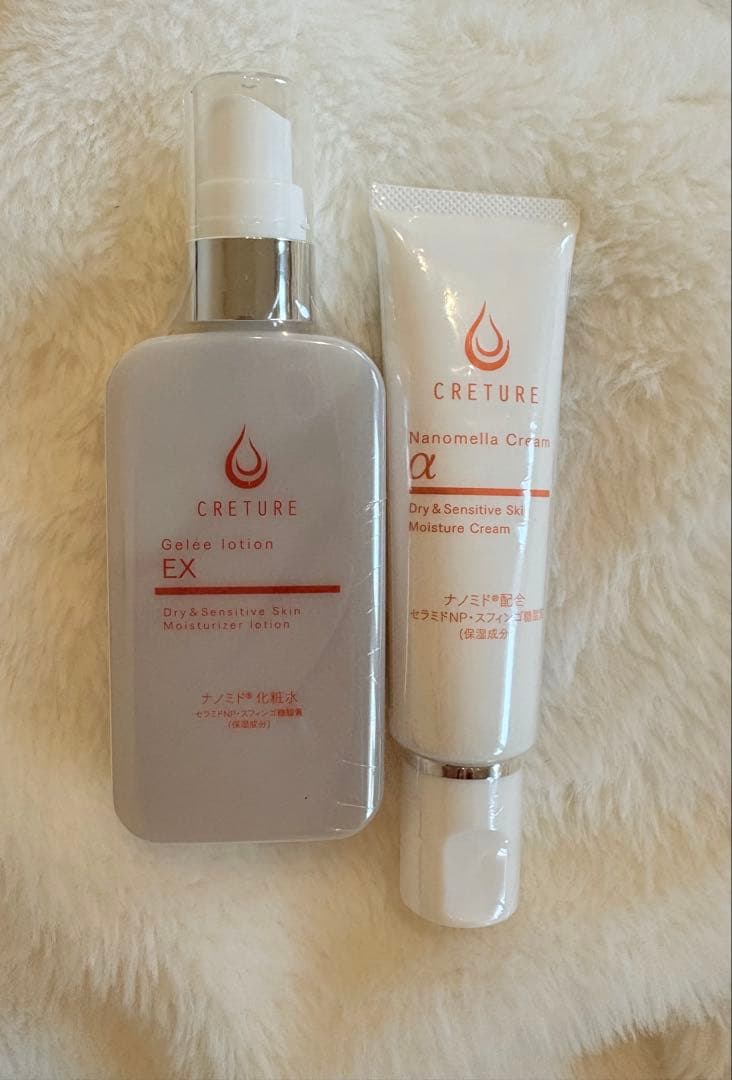 CRETURE クレチュールローションEX 60ml & ナノメラクリームα