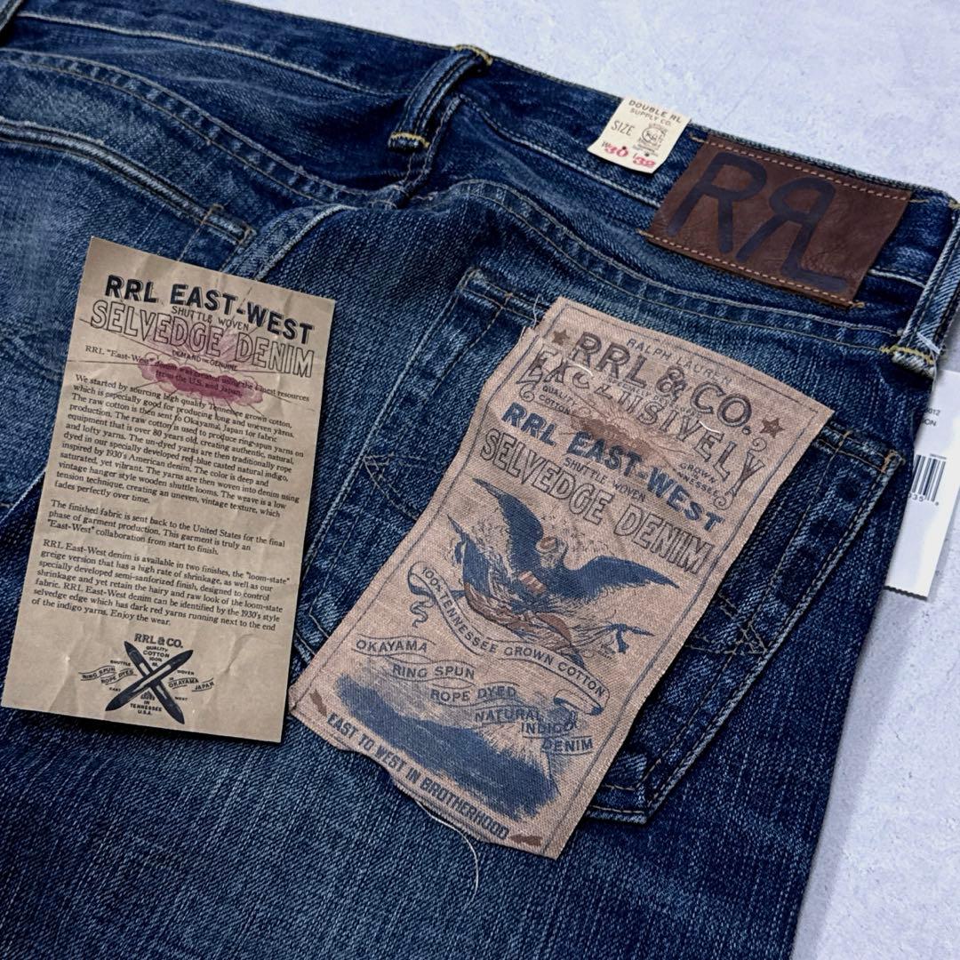 新品RRLダブルアールエル YOSEMITE ローストレート デニム アメリカ製
