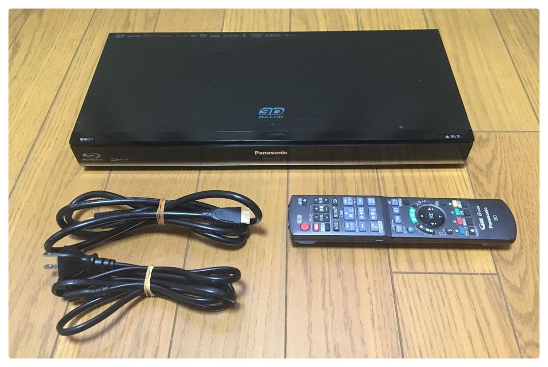 パナソニック ブルーレイレコーダー DMR-BZT700 1TB 動作確認済