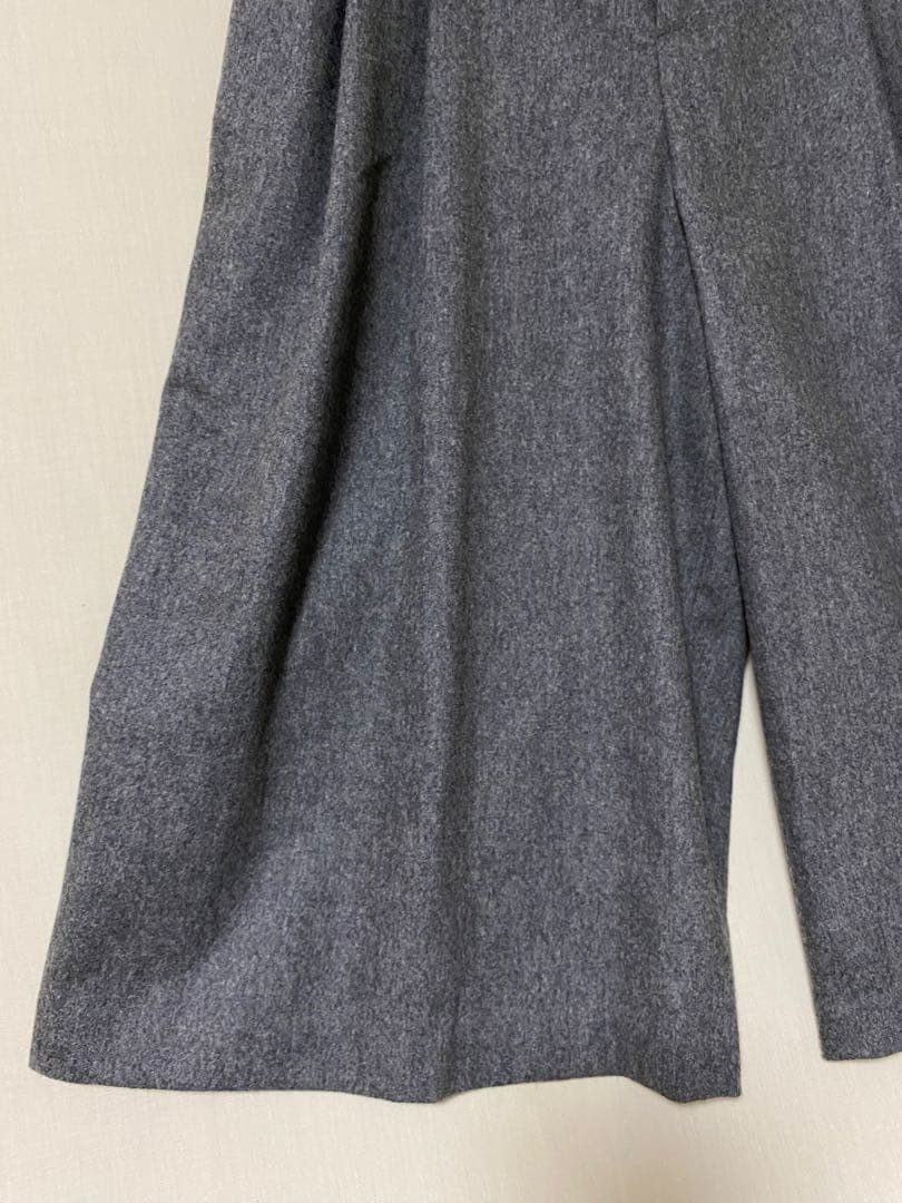 MARGARET HOWELL FOX BROTHERS ウール　ガウチョパンツ