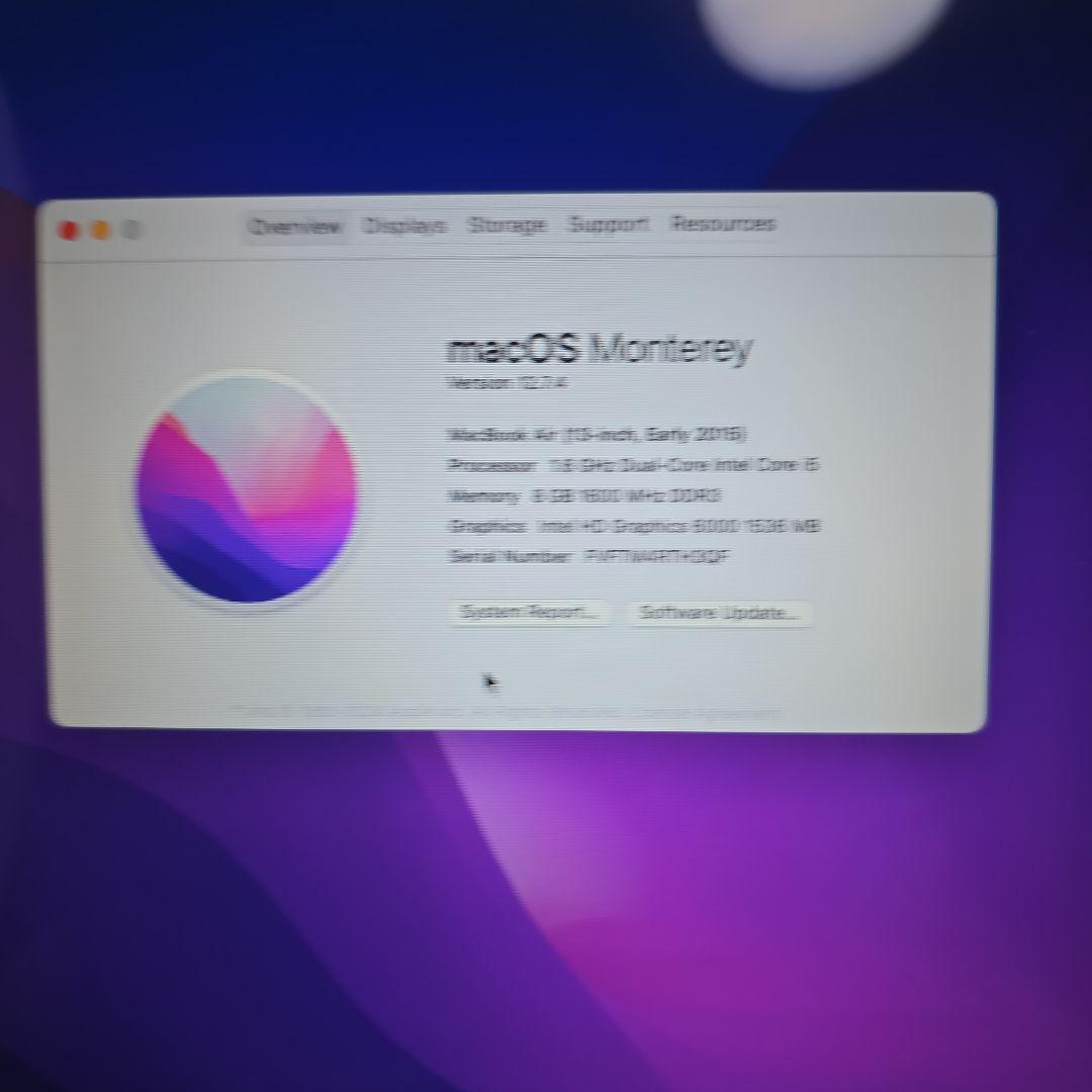 MacBook Air 13インチ 2015 A1466 128GB ジャンク