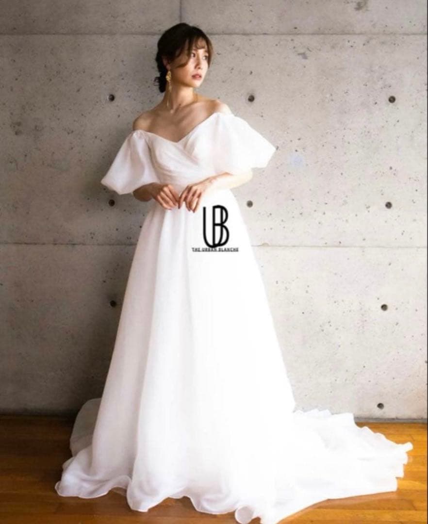 【美品】ウエディングドレス/THE URBAN BLANCHE/M
