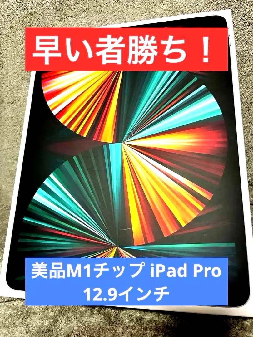 美品　iPad Pro M1チップ 12.9インチ　256GB おまけ有り