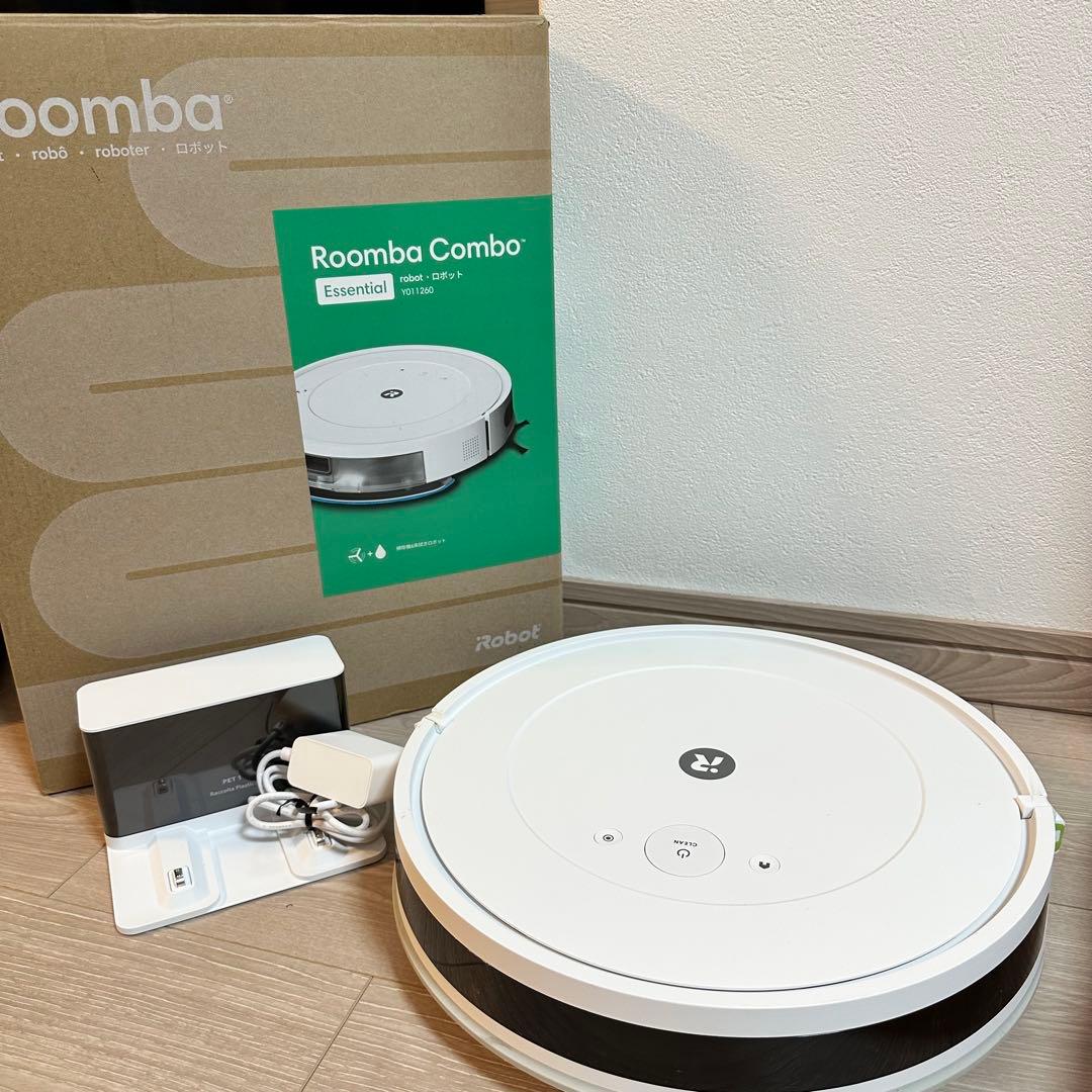 【美品】　iRobot Roomba ルンバ　コンボ　エッセンシャル ホワイト