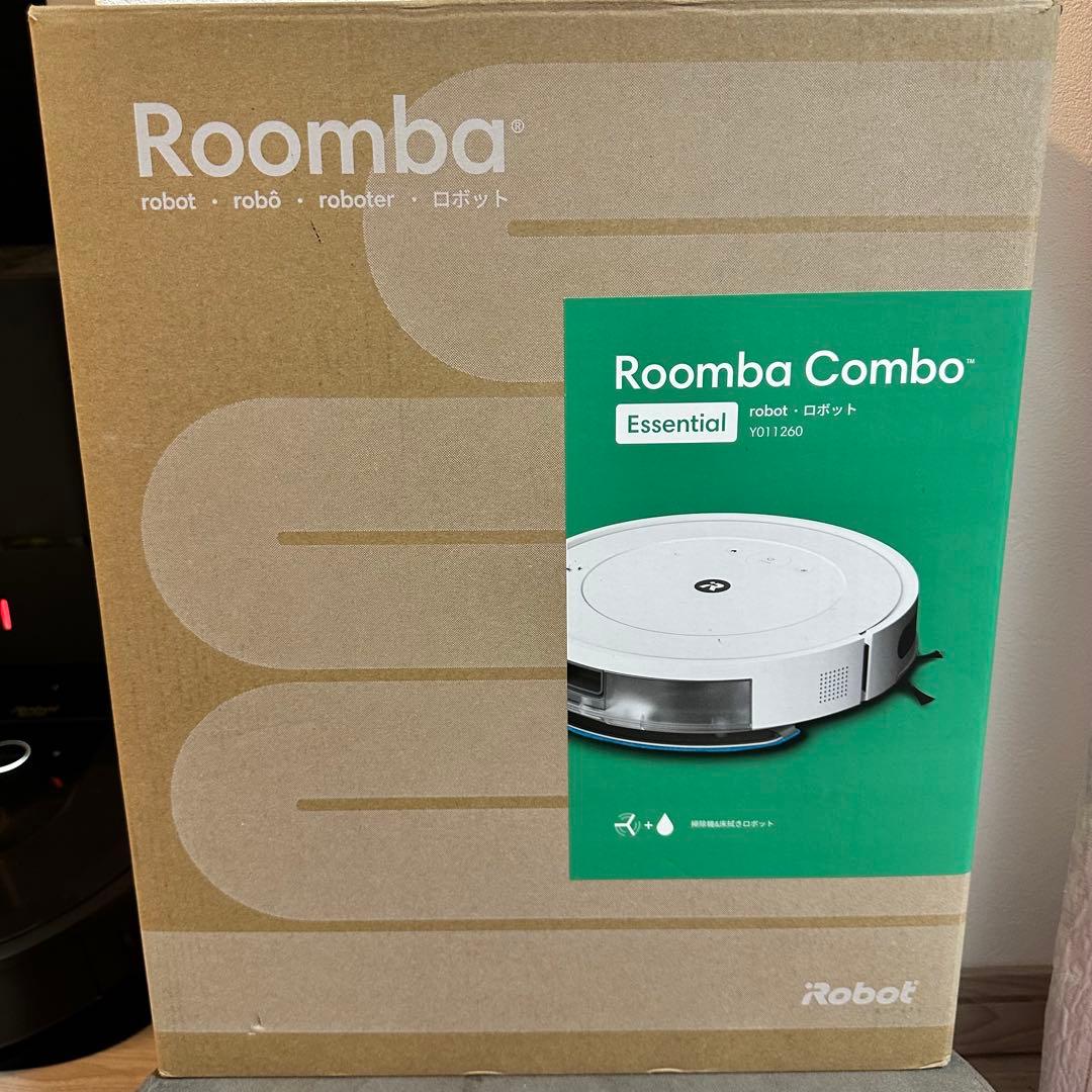 【美品】　iRobot Roomba ルンバ　コンボ　エッセンシャル ホワイト