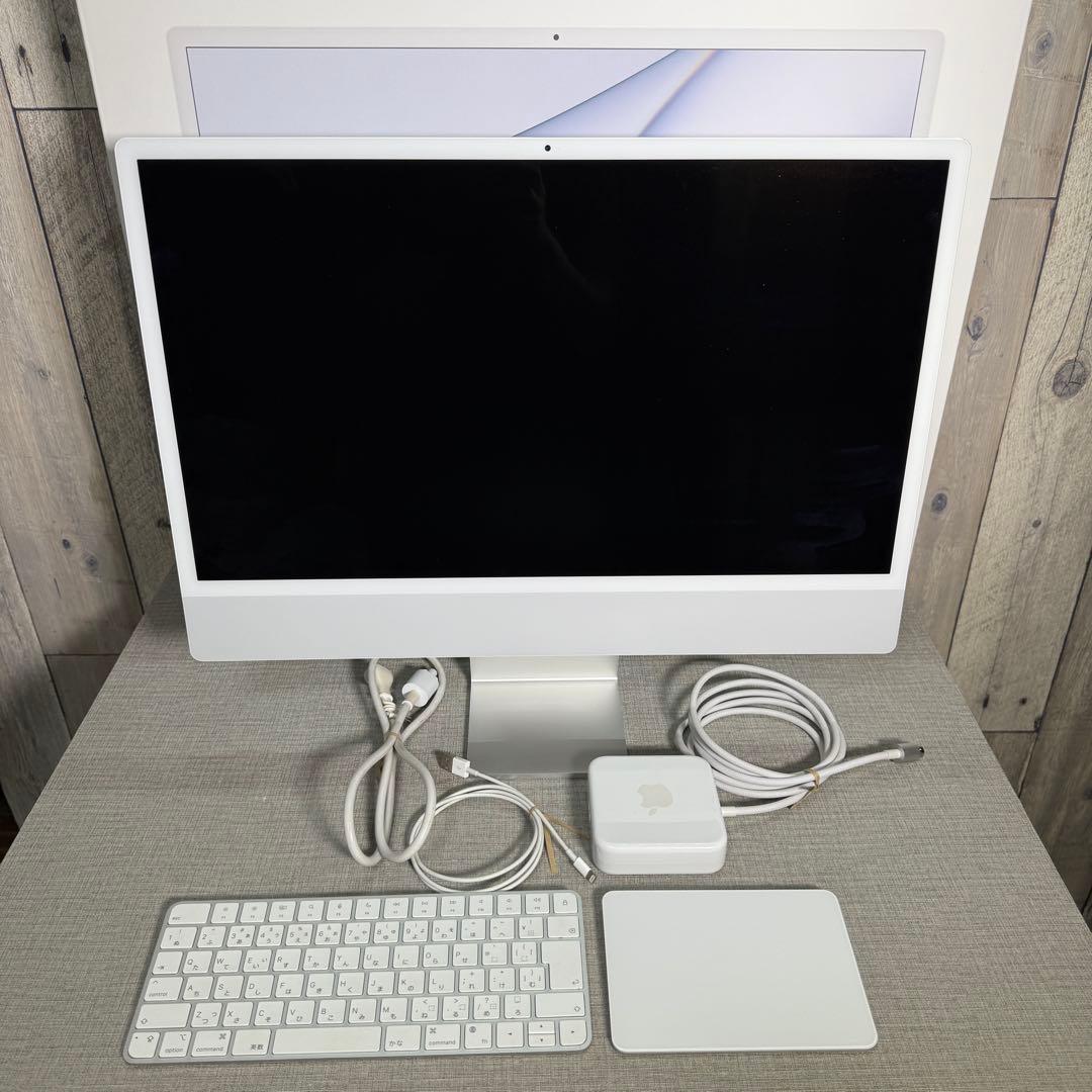 Apple iMac 24インチ 2021　シルバー
