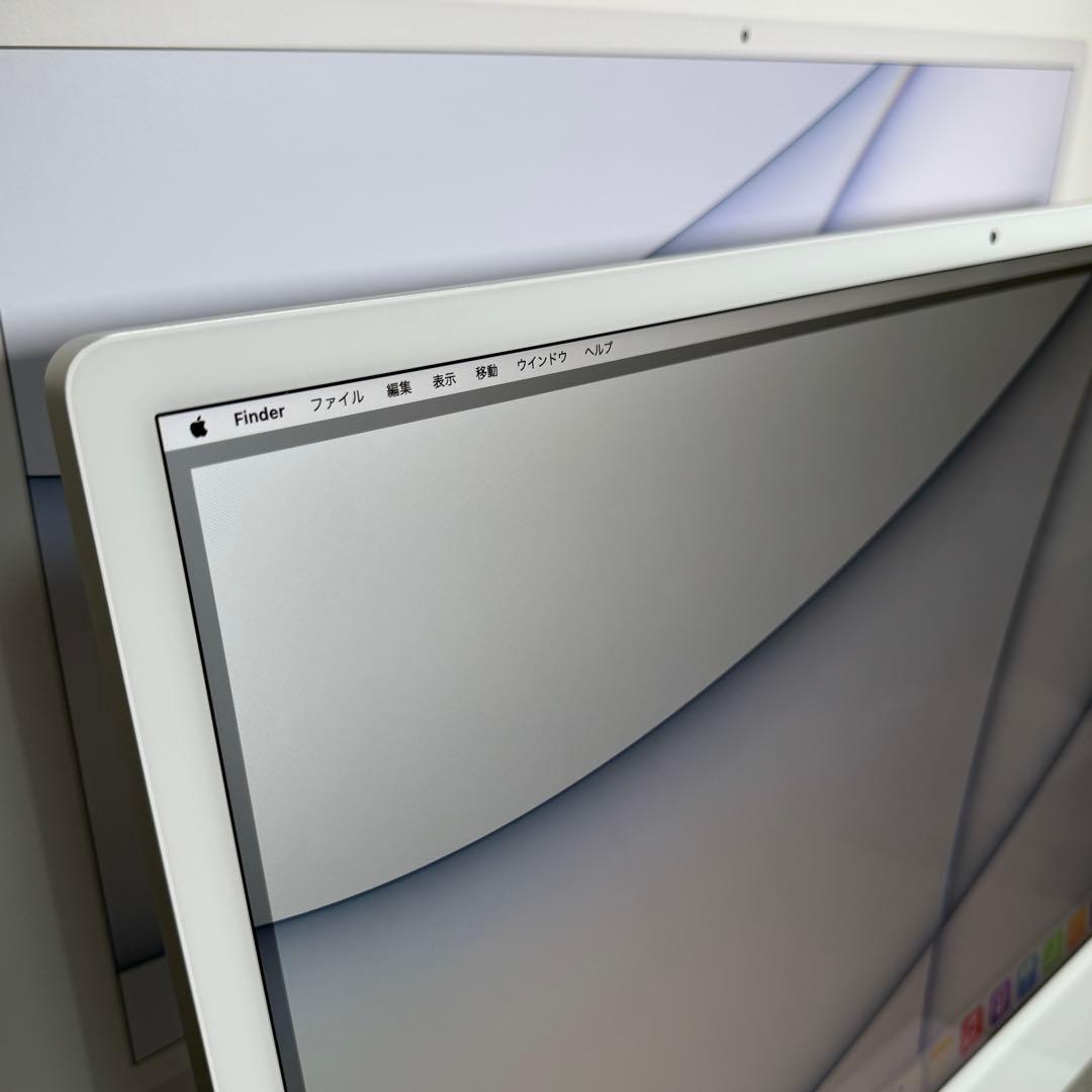 Apple iMac 24インチ 2021　シルバー