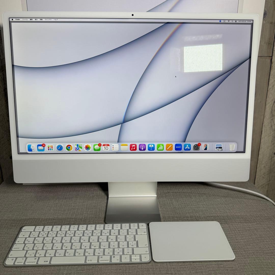 Apple iMac 24インチ 2021　シルバー