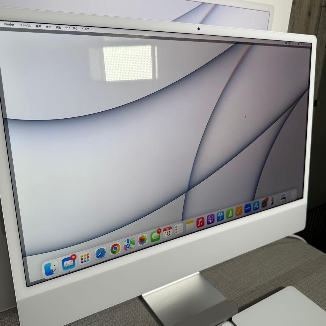 Apple iMac 24インチ 2021　シルバー