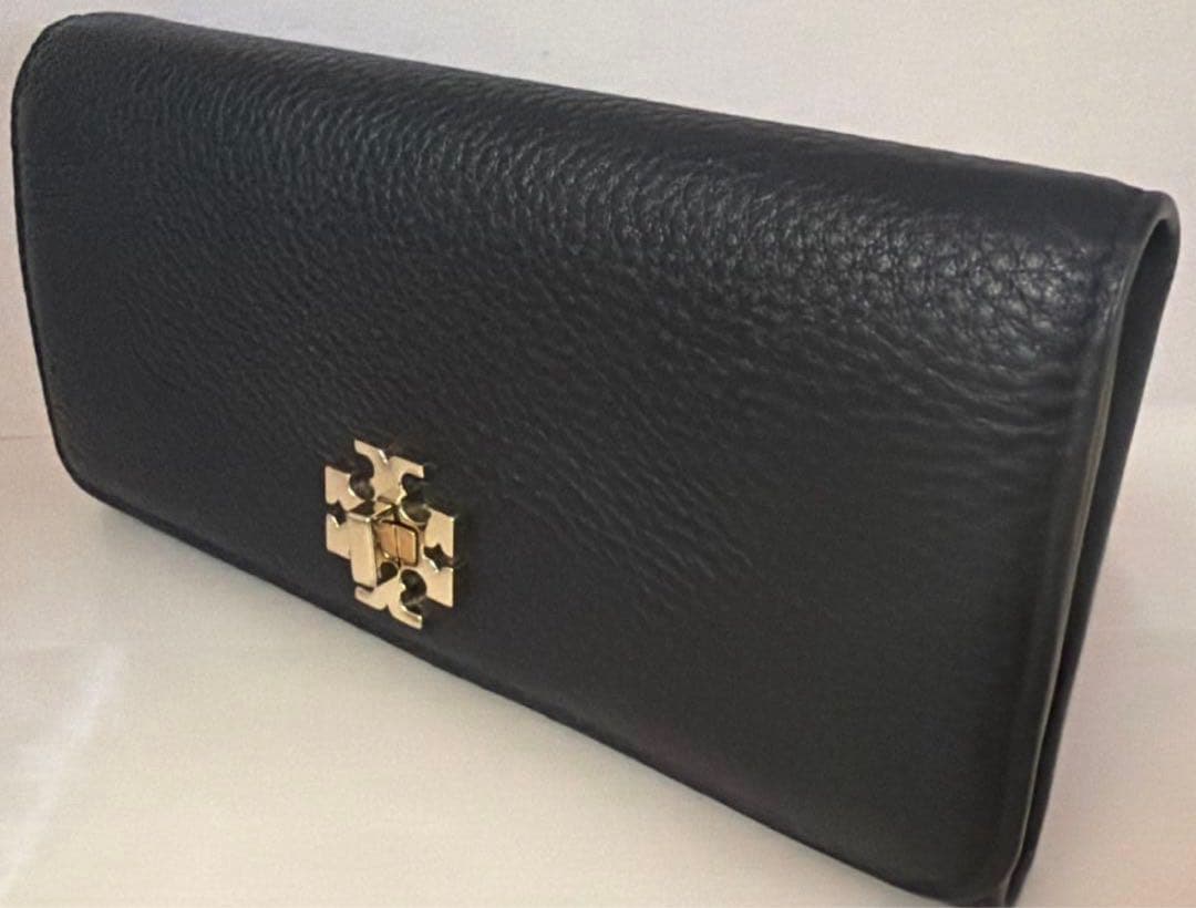 TORY BURCH HSPO37 長財布 エンブレム付き ターンロック