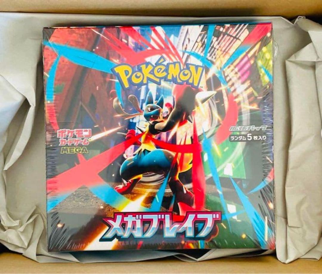 ポケモン メガブレイブ 1ボックス　シュリンク付き