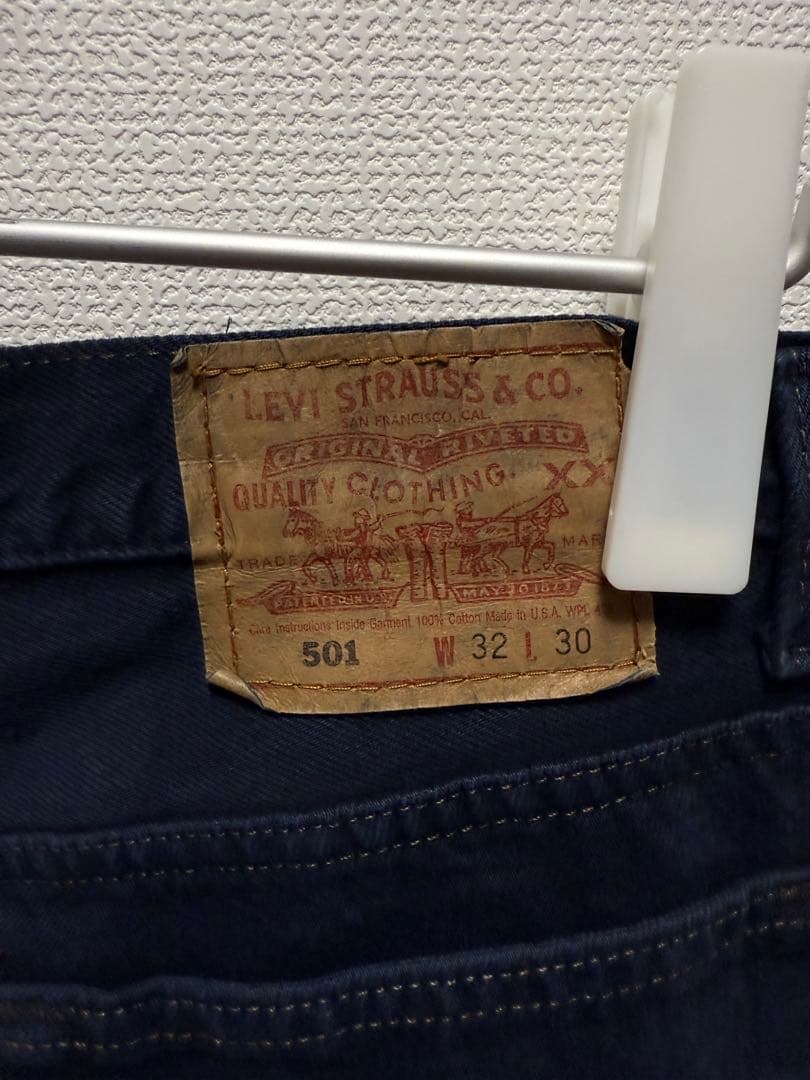 Levi's 501 アメリカ製 90s 32×30 後染め