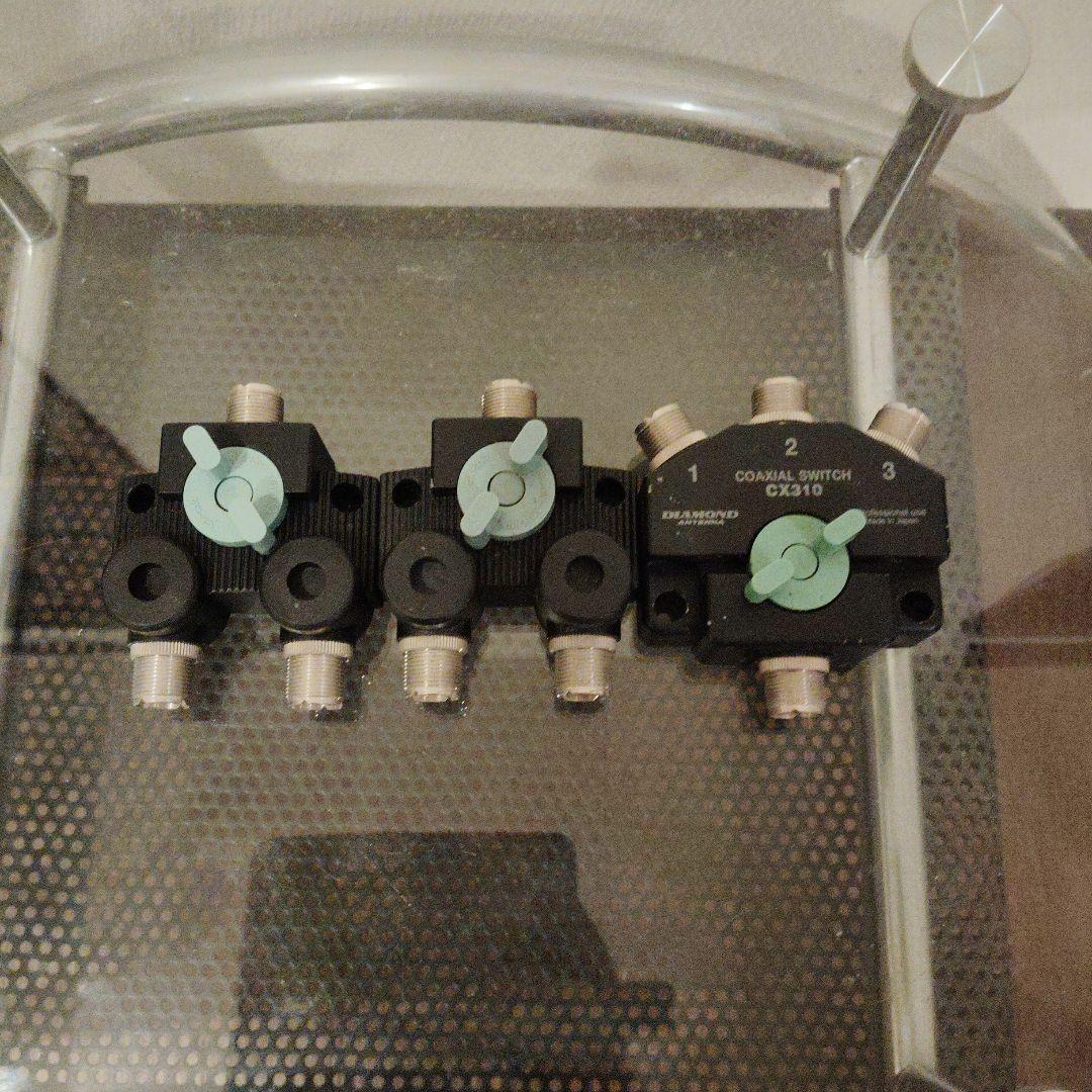 同軸切換器　ダイヤモンド CX310A　等3点セット