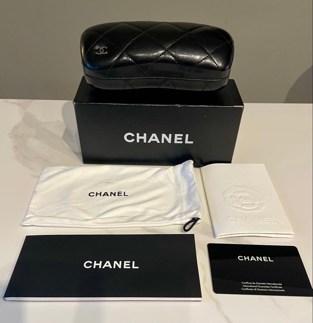 正規店購入▪️CHANELサングラス▪️一式揃い▪️モノトーン▪️ブラック ホワイト