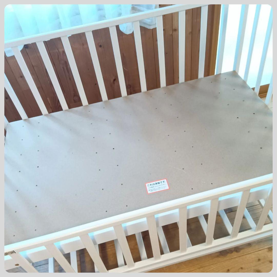 《綺麗❣️早い者勝ち❣️》ヤトミ 　ベビーベッド　ハイタイプ⭐︎ GT