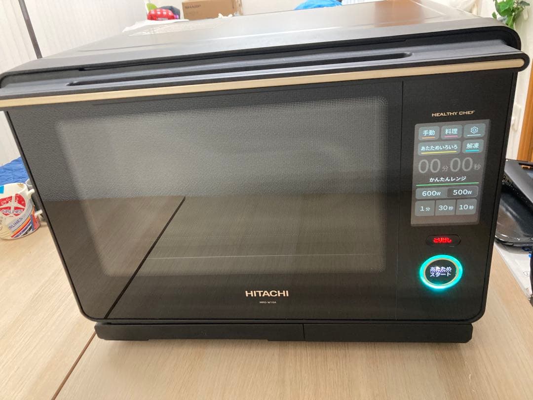 希少品。日立製　加熱水蒸気オーブンレンジMRO-W10A 2023年製