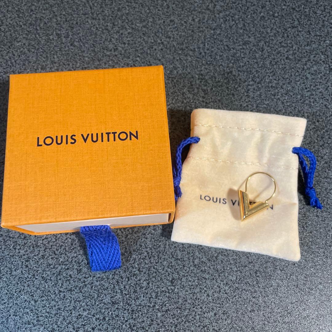 LOUIS VUITTON ゴールド ピアス(片耳用)