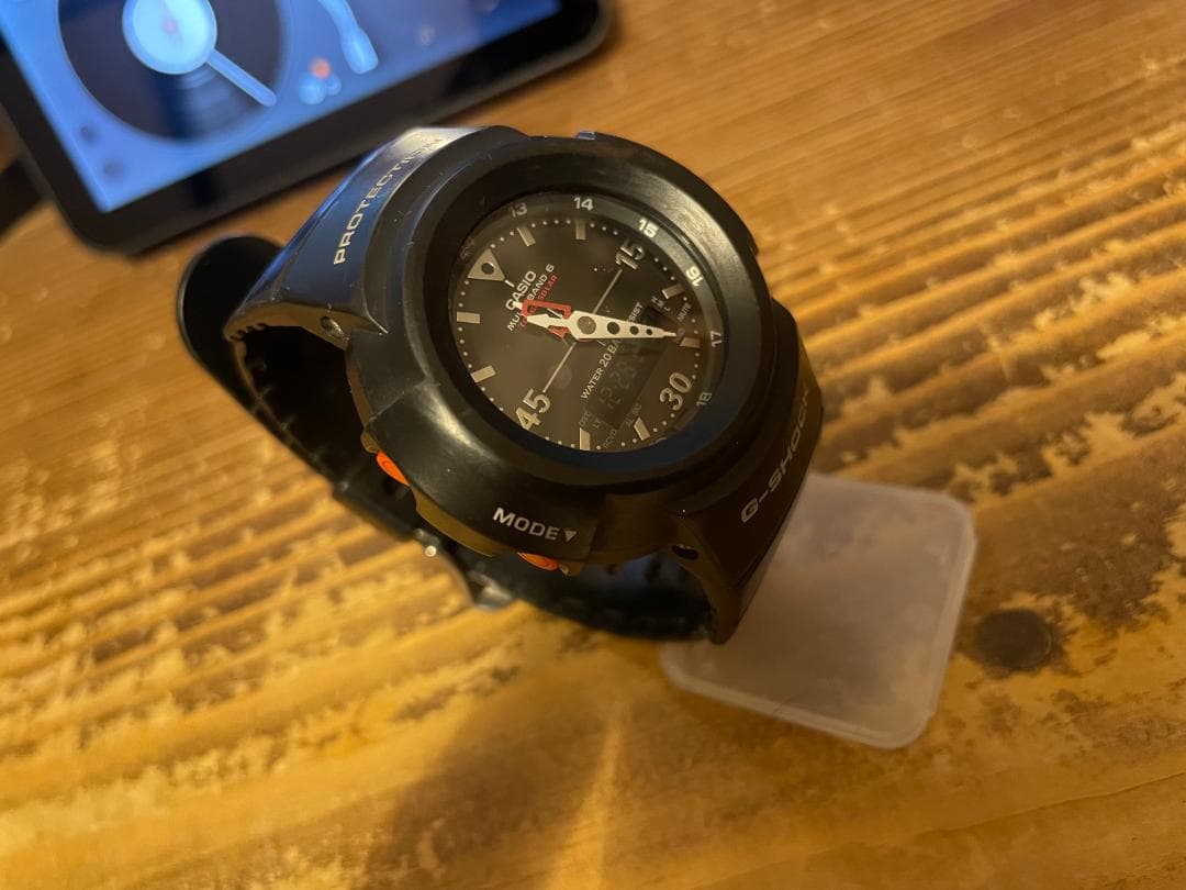 G-SHOCK AWG-M520-1AJF　電波時計　タフソーラー　中古品