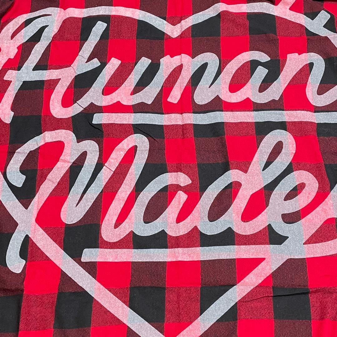 美品 HUMAN MADE ❤️ WOOL STOLE RED ストール マフラー
