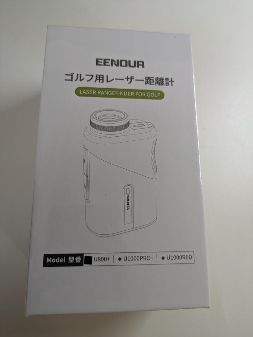 EENOUR ゴルフ用レーザー距離計　黒　U800+