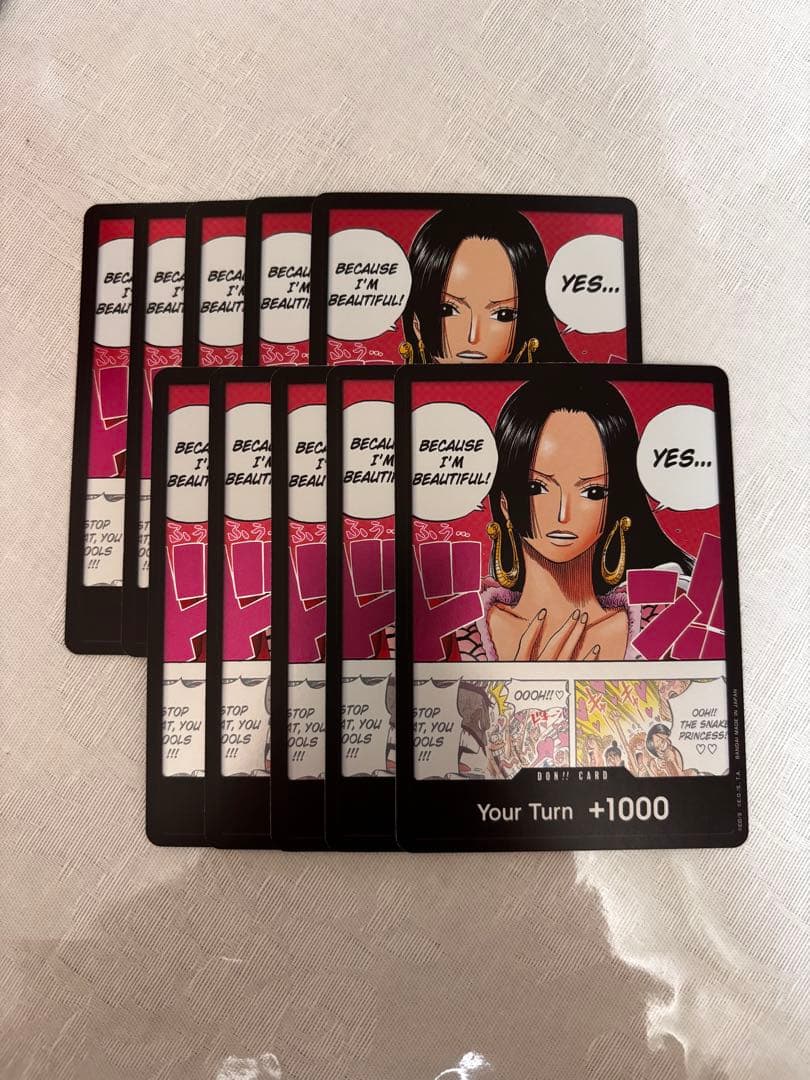 ワンピースカード　ドンカード　ハンコック　海外版