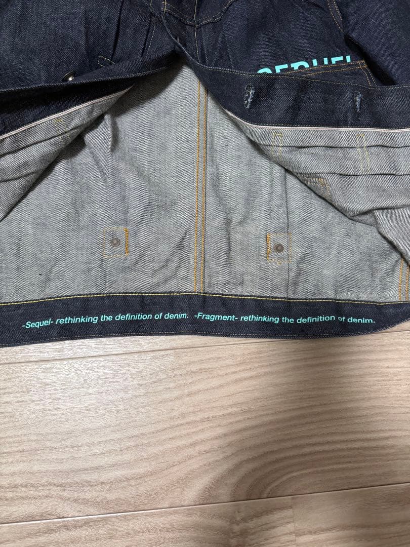 美品　SEQUEL fragment 別注　デニムジャケット