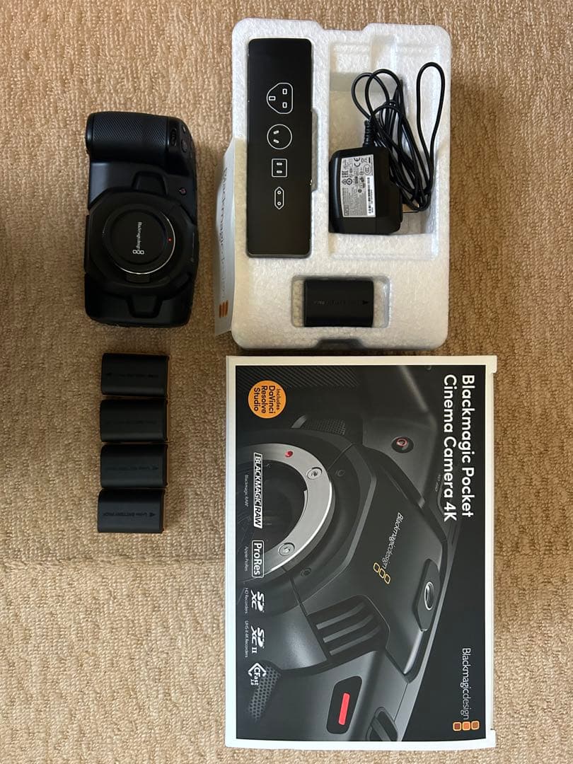 ビデオカメラ Blackmagic Pocket Cinema Camera 4K