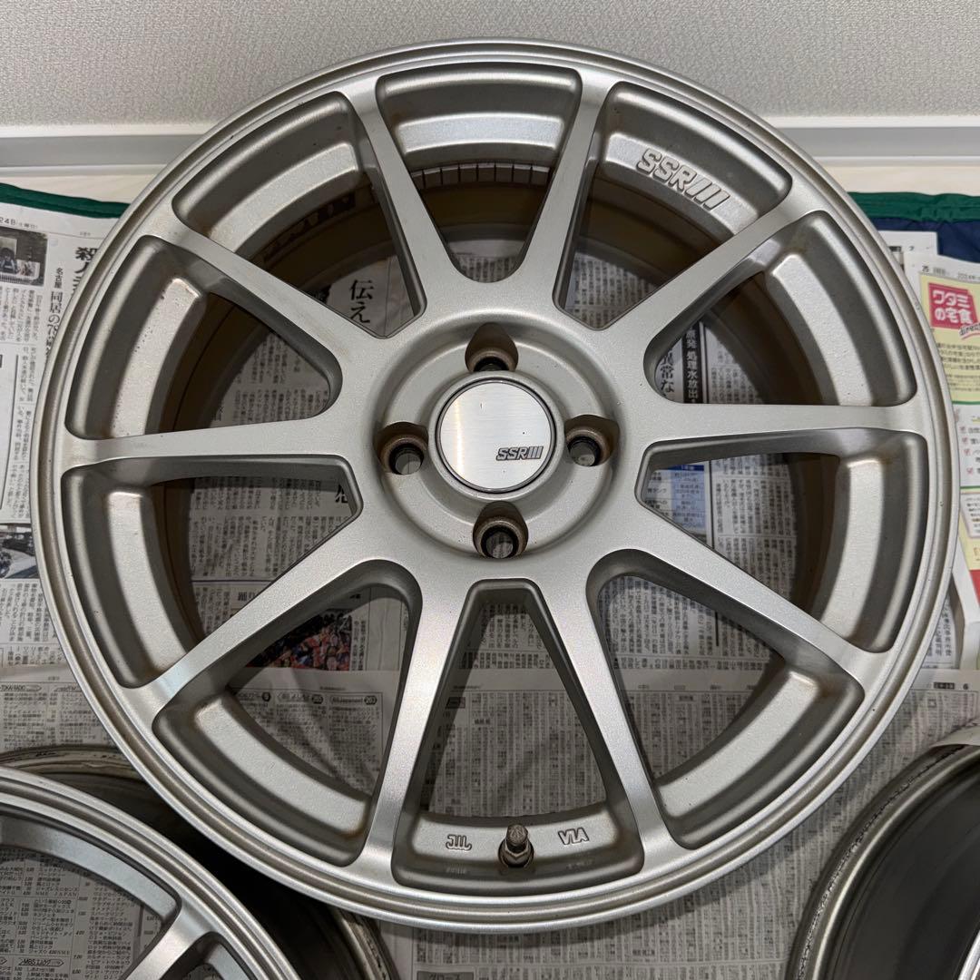 SSR GTV02 17インチ ホイール 4穴100mm