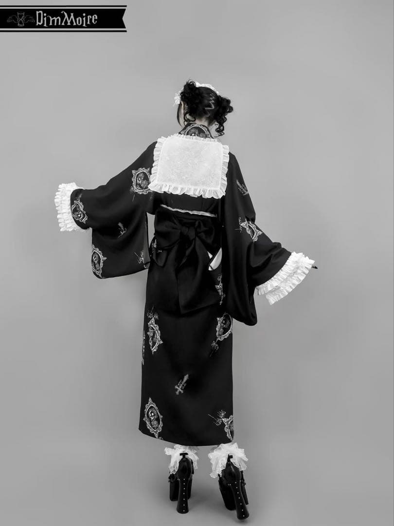 【Dimmoire】夢骸の童話 浴衣セット ブラック