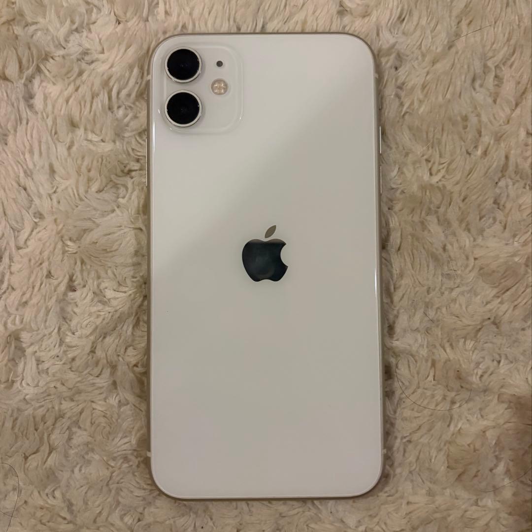 iPhone11 本体 128G 最大容量75% ホワイト