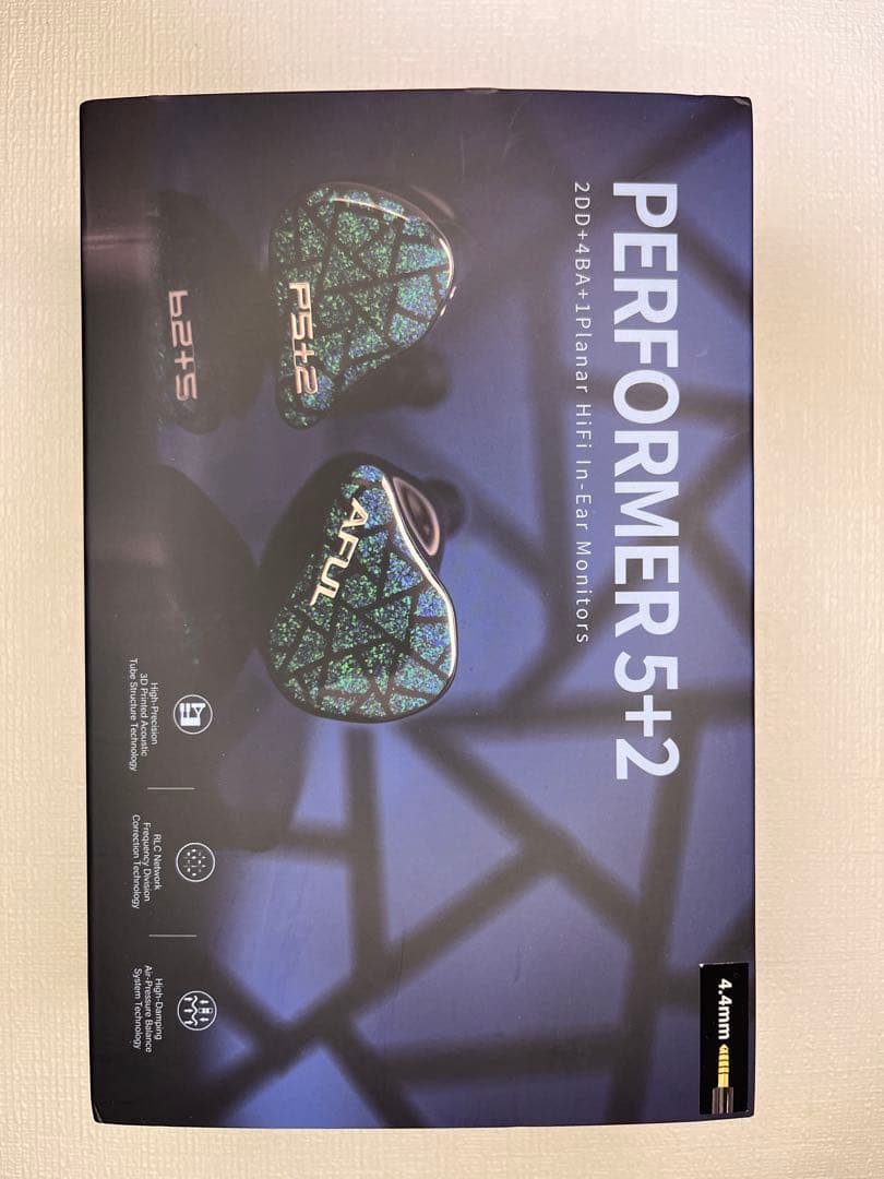 【LEPICイヤホンケース付き】AFUL Performer 5+2 4.4mm