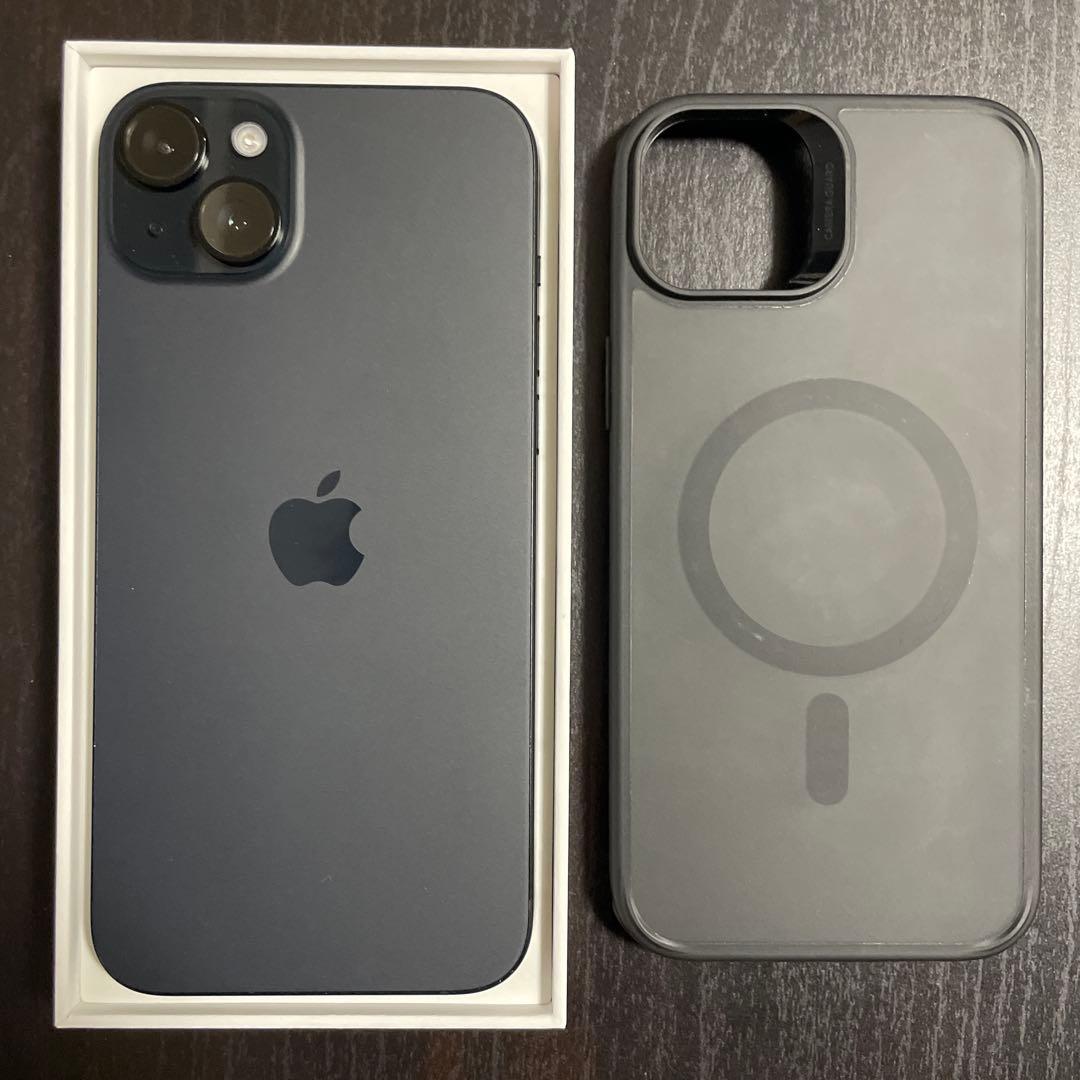 iPhone15 Plus 128GB ブラック 美品 SIMフリー