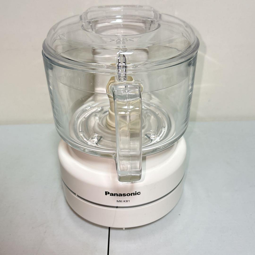 【美品】パナソニックフードプロセッサーMK-K81