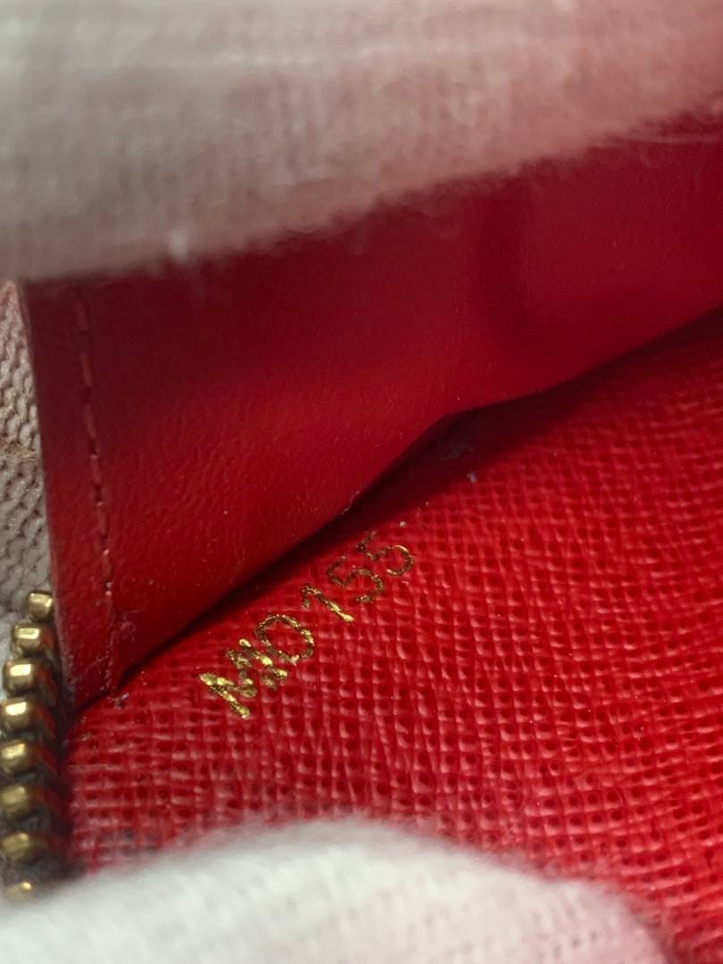 ルイヴィトン ジッピー ポルトフォイユ ダミエ クレマンス 財布 P55