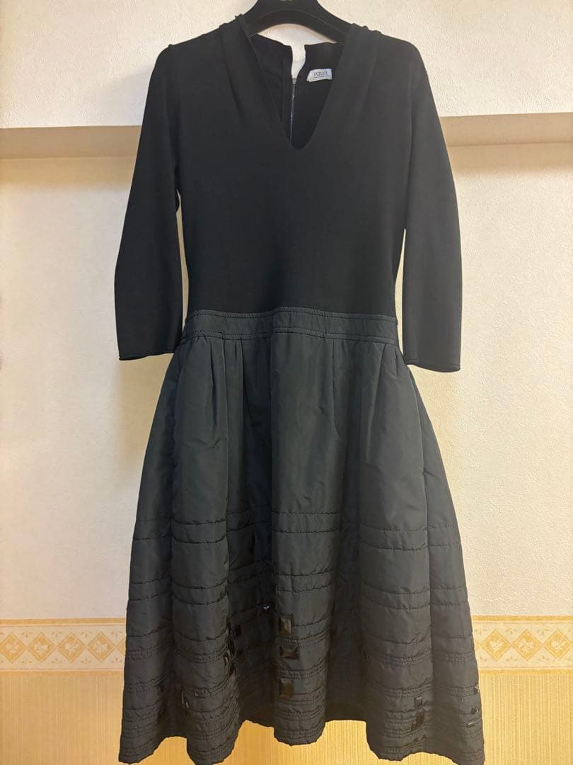 FOXEYブラックワンピース