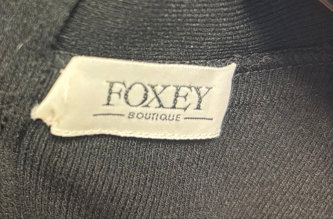 FOXEYブラックワンピース