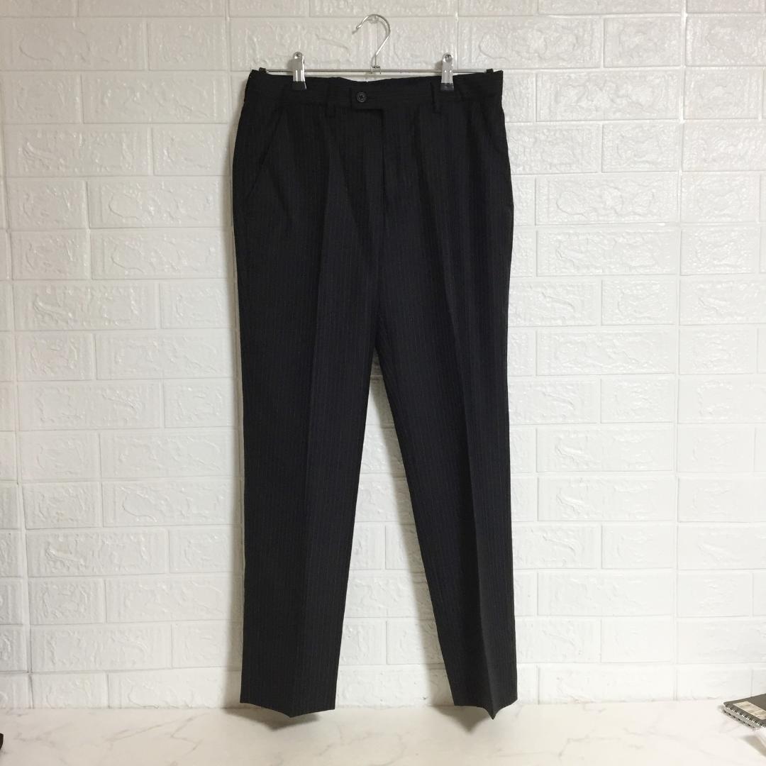 no38452 ポールスミス シルク混 ストライプ スーツ セットアップ