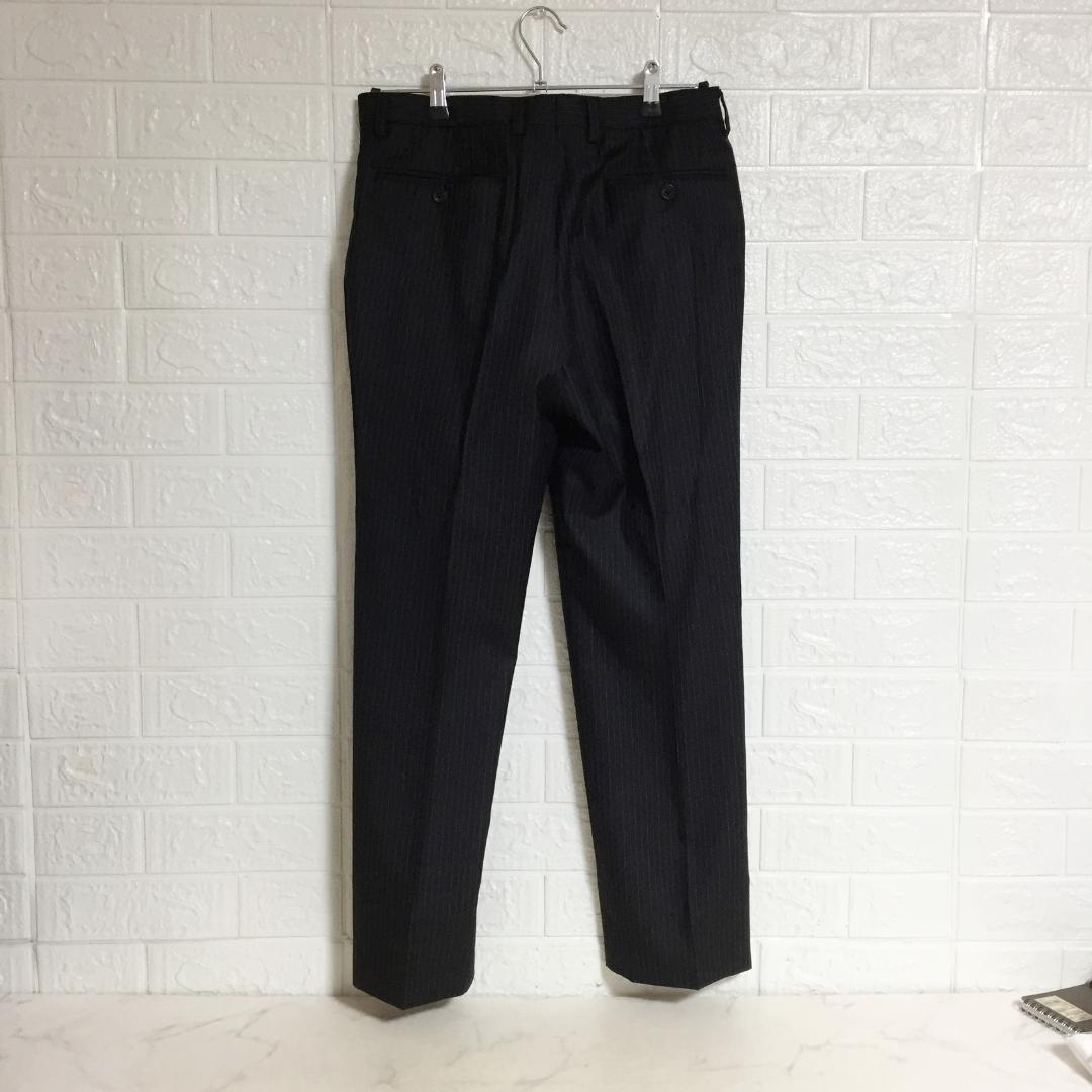 no38452 ポールスミス シルク混 ストライプ スーツ セットアップ