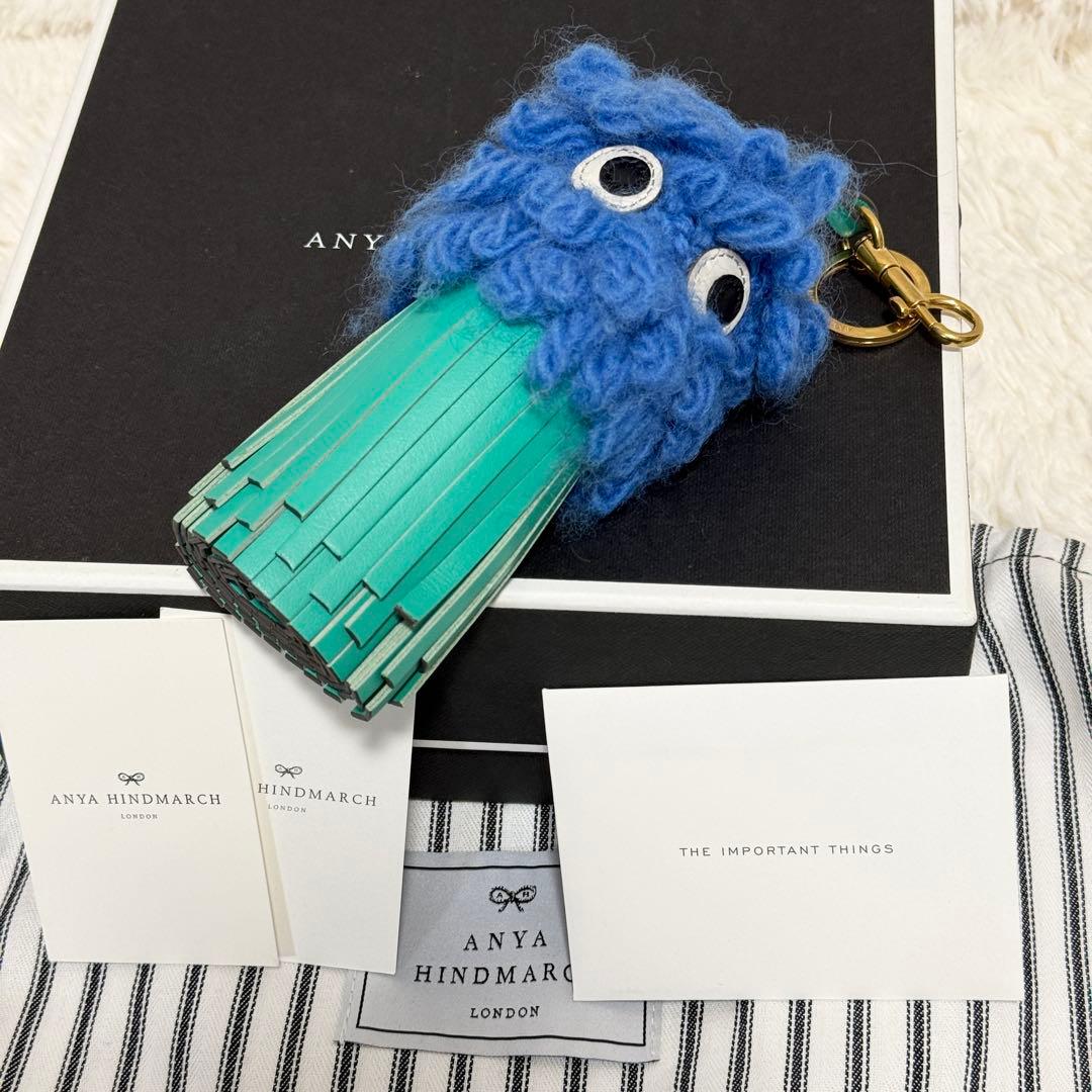 【未使用級】アニヤハインドマーチ　ショルダーストラップクロケット　チャーム