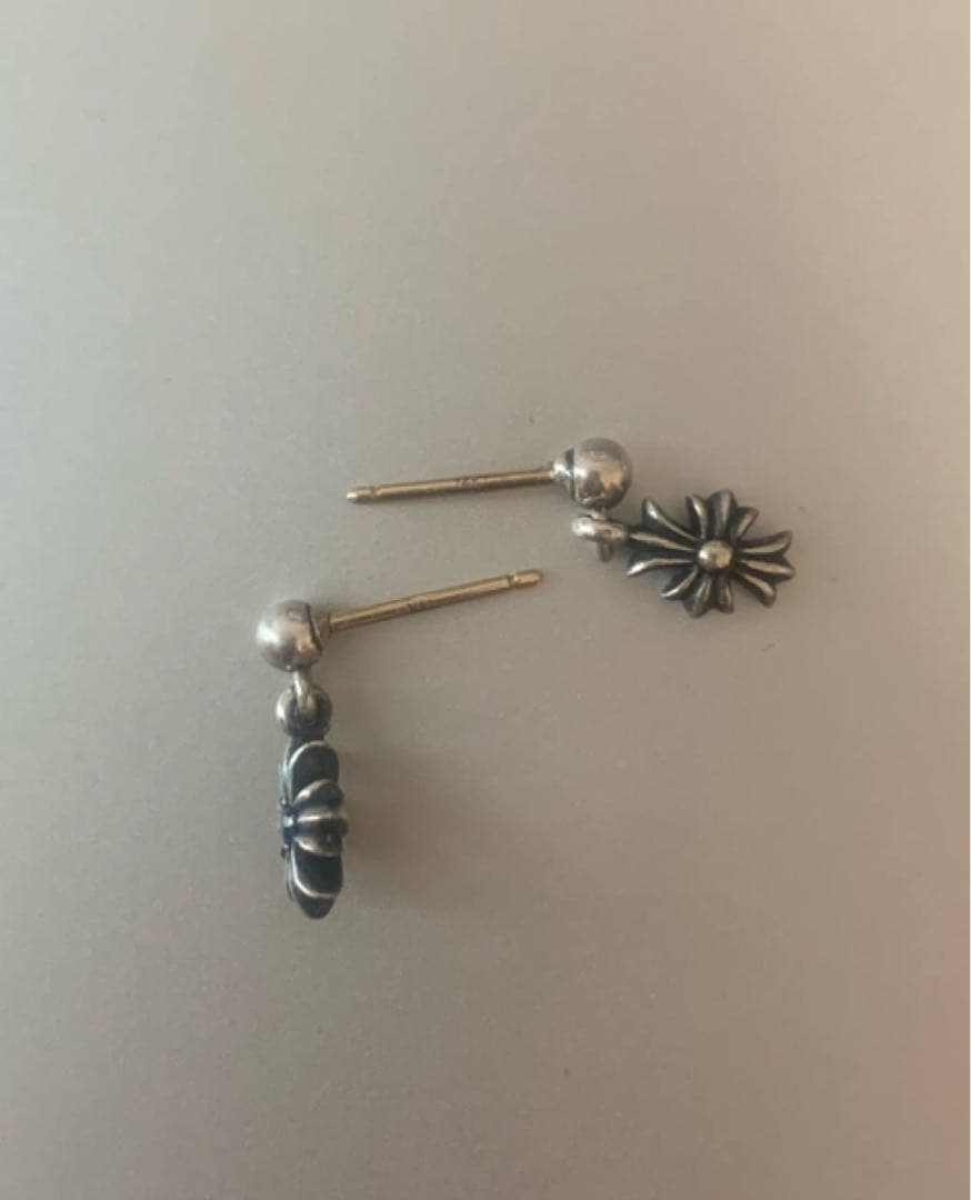 クロムハーツ TNY E CH PLS ピアス アフターサファイア