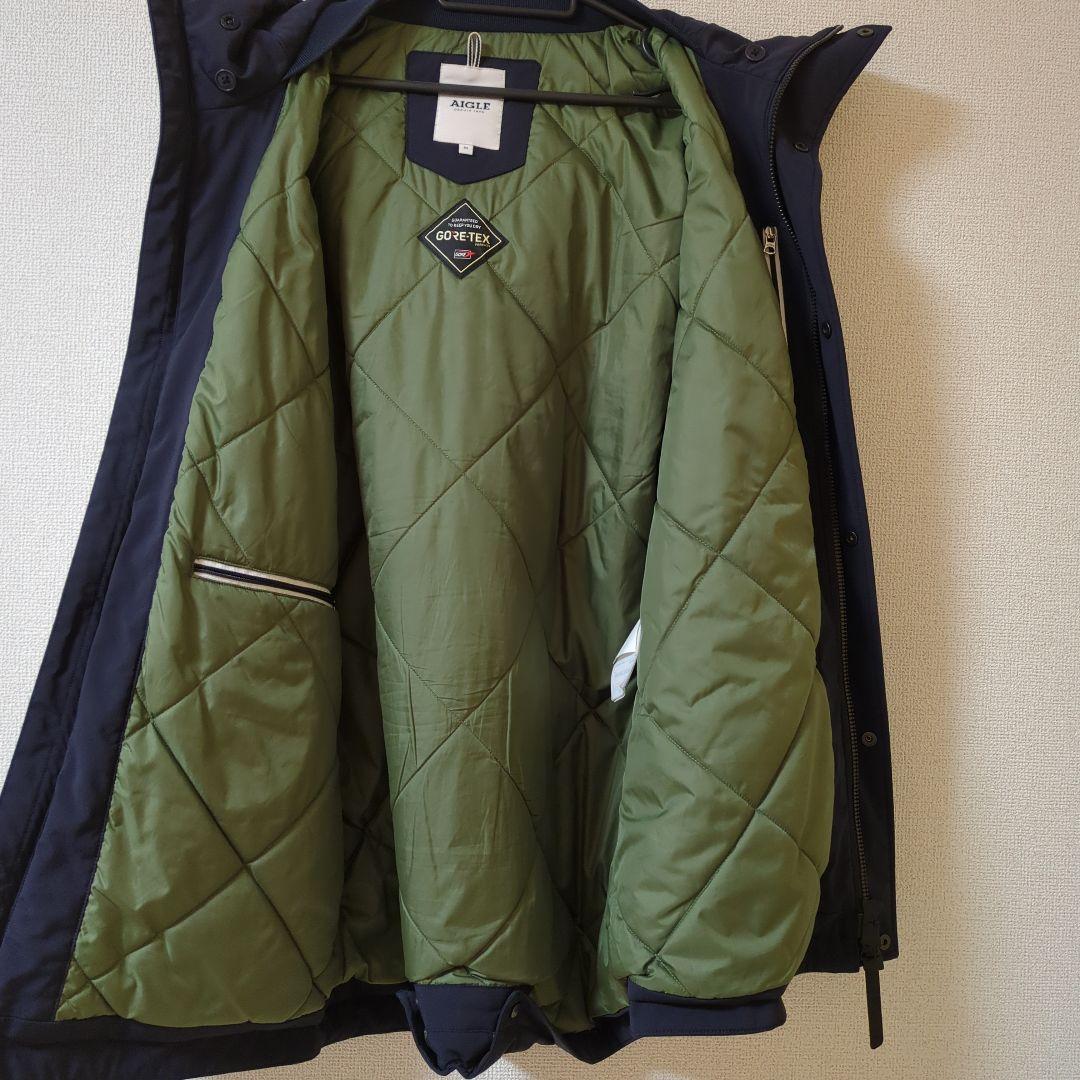 【最終値下げ】1/17迄 AIGLE ゴアテックス モコピ コート モッズコート