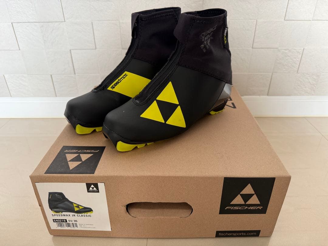 フィッシャー　スピードマックス　ジュニア　クロスカントリースキーブーツ