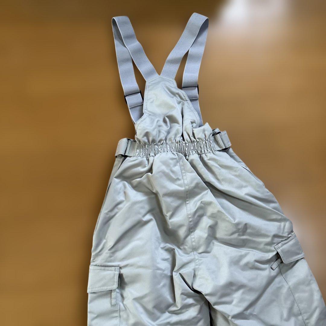 SPALDING スキーウェア 水色 ファー付き