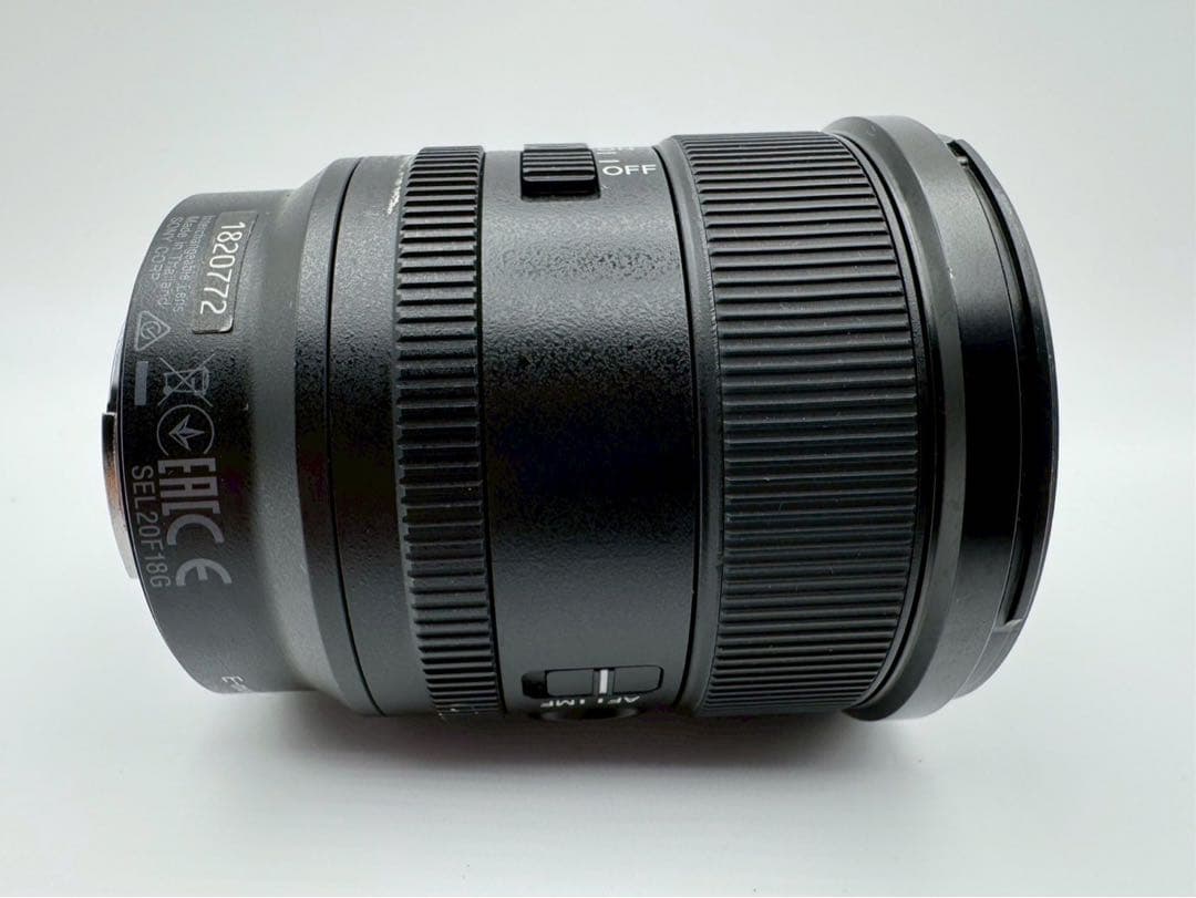 ☆光学美品【SONY】FE 20mm F1.8 G SEL20F18G ソニー