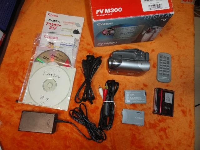 録画・再生・ダビングＯＫ◆キャノン　FＶＭ３００　動作良好