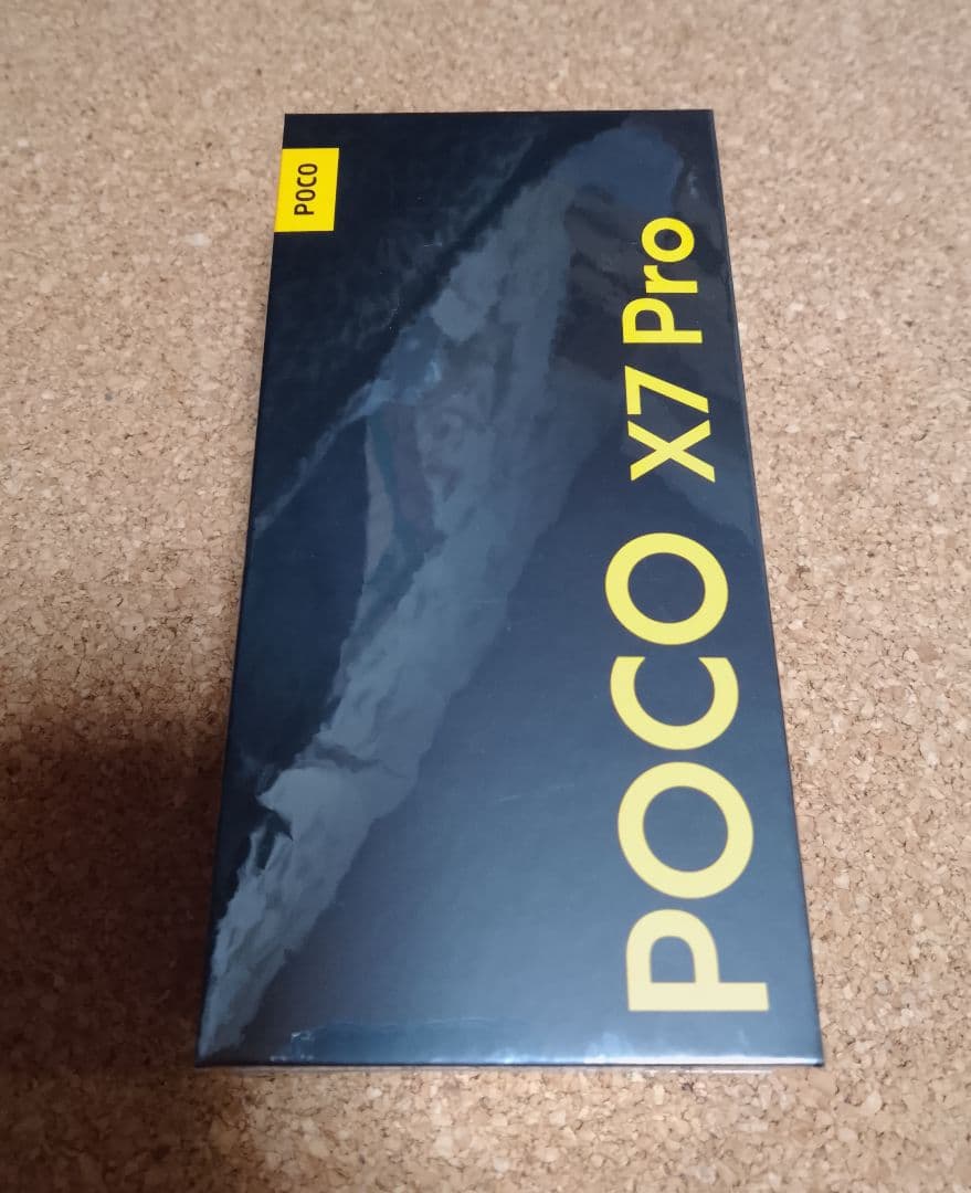 Xiaomi POCO X7 Pro ブラック 8GB/256GB 国内正規版