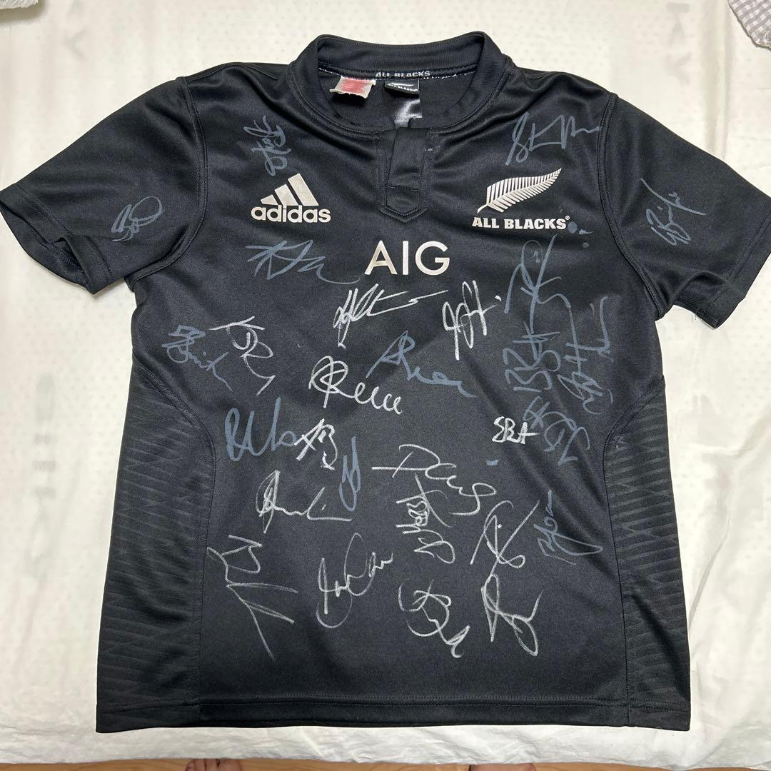 [非売品] 2019 オールブラックス　サイン入り　ユニフォーム