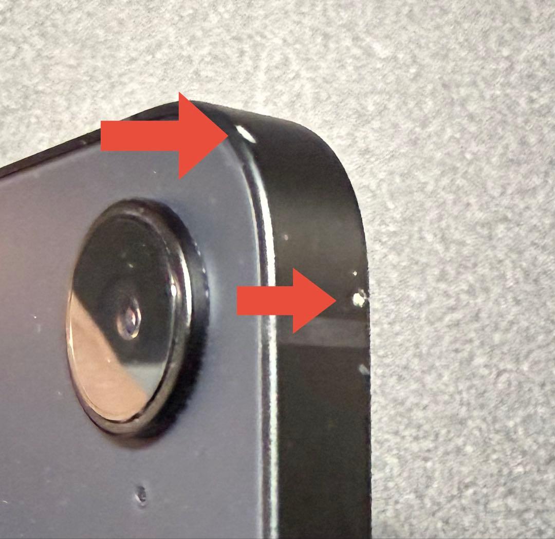 iPhone16e 128GB ブラック SIMフリー Apple 傷あり