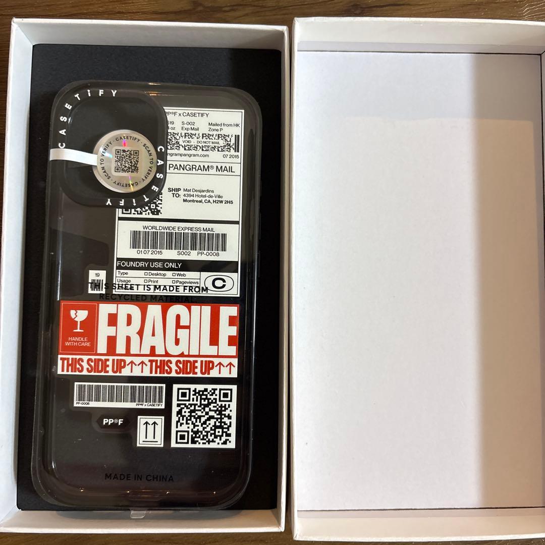 CASETiFY fragileデザイン iPhone用ケース